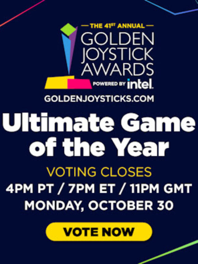 Golden Joystick Awards 2023 — vote now for Ultimate Game of the Year