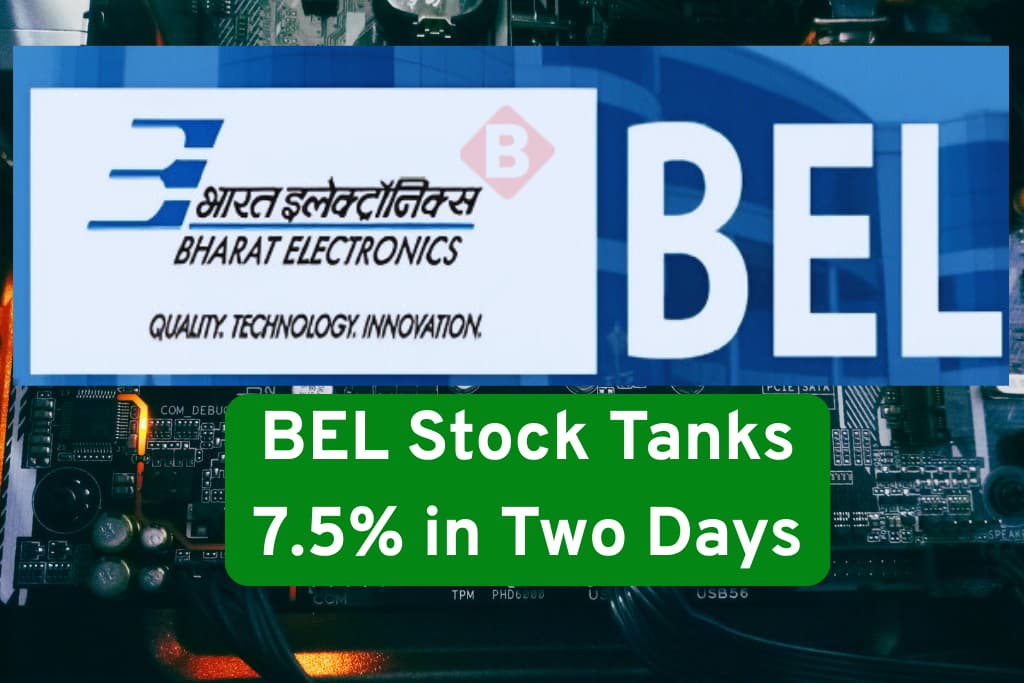 BEL Stock Tanks 7.5% in Two Days